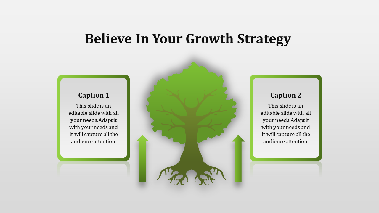 Free -  Growth Strategy Presentation Template